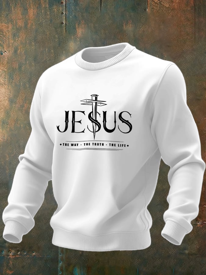 Men's Faith Crew Neck Sweatshirt