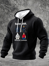 🔥Buy 3 Get 15% Off🔥Men's  Same shit Different costume Print Hoodie