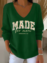 Women's Faith Hooded Long Sleeve T-Shirt