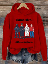 🔥Buy 3 Get 15% Off🔥Women's  Same shit Different costume  Print  Hoodie