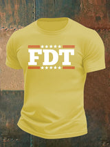 🔥Buy 3 Get 15% Off🔥Men's  FDT Print  T-Shirt