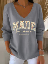 Women's Faith Hooded Long Sleeve T-Shirt