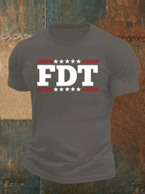 🔥Buy 3 Get 15% Off🔥Men's  FDT Print  T-Shirt