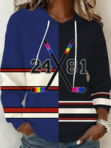 Women's Hockey Print Hoodie