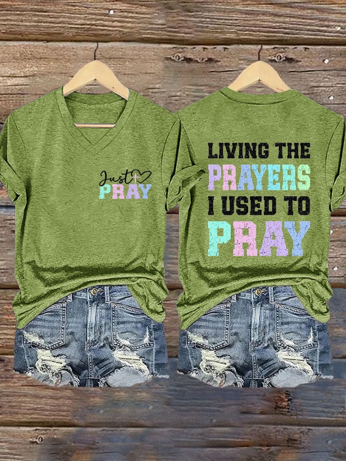 Women's Living The Prayers T-Shirt