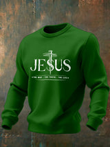 Men's Faith Crew Neck Sweatshirt