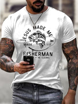 🔥Buy 3 Get 15% Off🔥Men'S Casual Faith Short-Sleeved T-Shirt