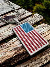 Unisex Independence Day Necklace