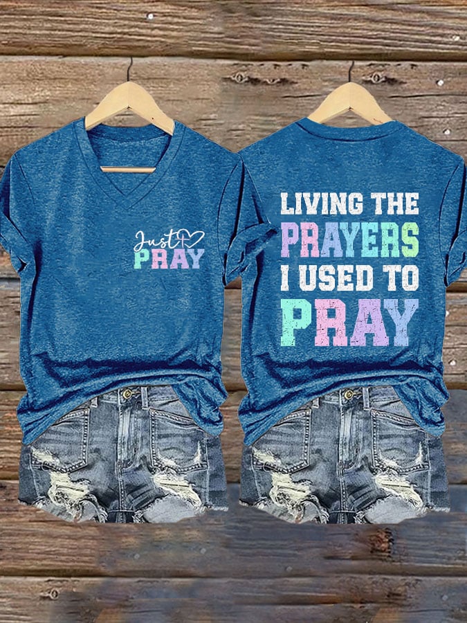 Women's Living The Prayers T-Shirt
