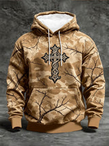 Men's Faith Print Casual Sweatshirt