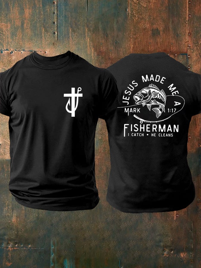 🔥Buy 3 Get 15% Off🔥Men'S Casual Faith Short-Sleeved T-Shirt