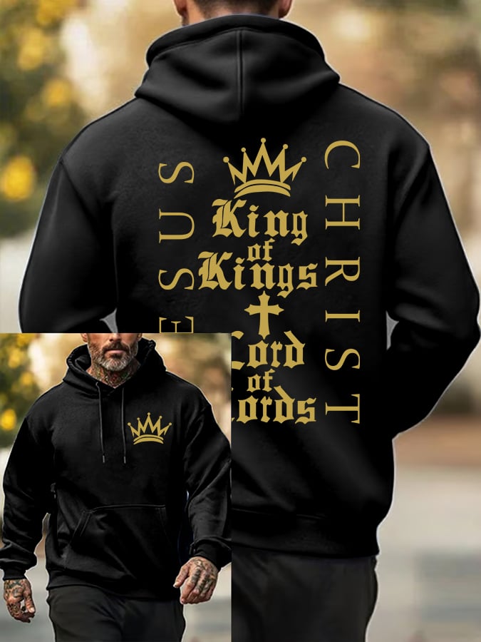 Men'S Faith Print Sweatshirt