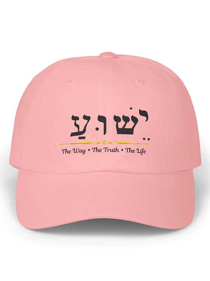 Unisex Vintage Faith The Way The Truth The Life Printed Hat