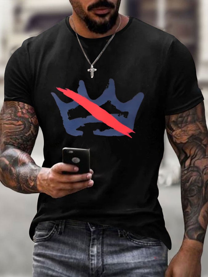 🔥Buy 3 Get 15% Off🔥Men's FDT NO KINGS printed T-shirt