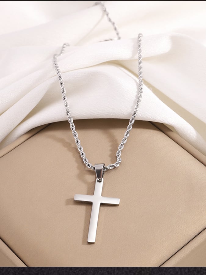 Men's Street Trend Cross Necklace