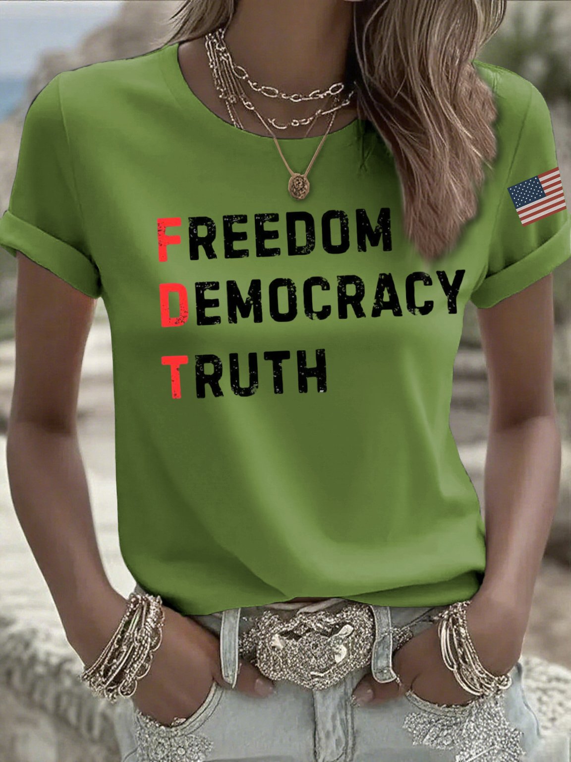 🔥Buy 3 Get 15% Off🔥Women's casual FDT loose T-shirt