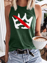 🔥Buy 3 Get 15% Off🔥Retro No Kings In America March 28 2026 Print Tops Tank