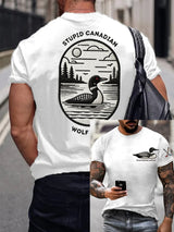 Men's Hockey Romance Print T-Shirt