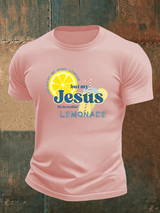 🔥Buy 3 Get 15% Off🔥Men's  Lemonade Faith   T-Shirt