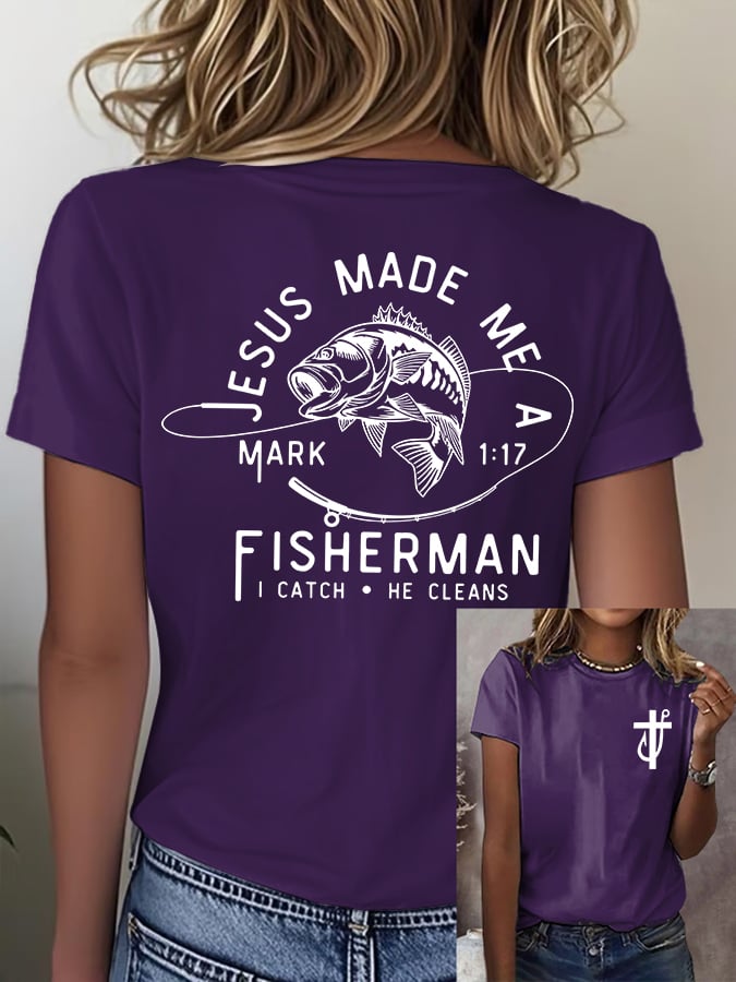 Women'S Casual Faith Short Sleeve T-Shirt