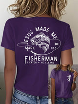 Women'S Casual Faith Short Sleeve T-Shirt