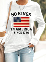🔥Buy 3 Get 15% Off🔥Retro No Kings Print Sweatshirt