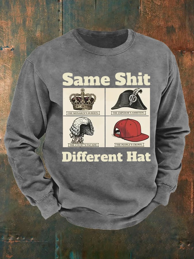 Men's  Same Shit Different Hat FDT   Sweatshirt