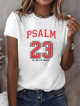 Women's Christian Psalm 23 T-Shirt