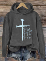 Women's Jesus The Way The Truth The Life Print Sweatshirt