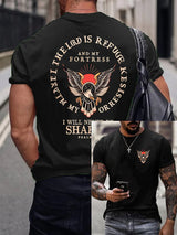 🔥Buy 3 Get 15% Off🔥Men's Psalm 91 Printed Casual T-Shirt