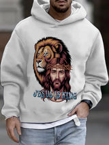 Men'S Casual Faith Hoodie