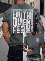 Men's  Faith Overcomes Fear T-shirt