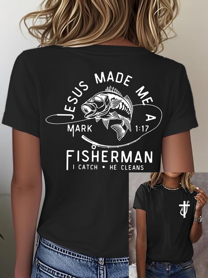 Women'S Casual Faith Short Sleeve T-Shirt