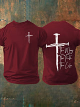 Men's The Way The Truth The Life Print T-Shirt
