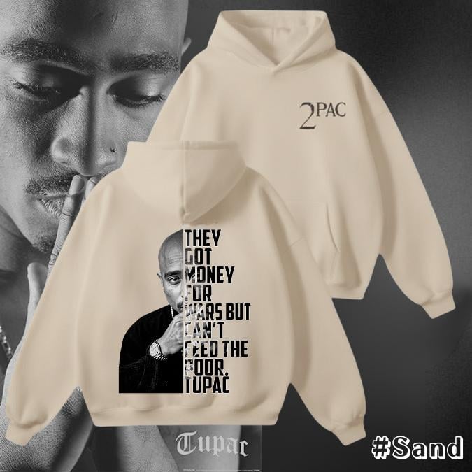 🔥Buy 3 Get 15% Off🔥Unisex 2Pac Rapper Hoodie