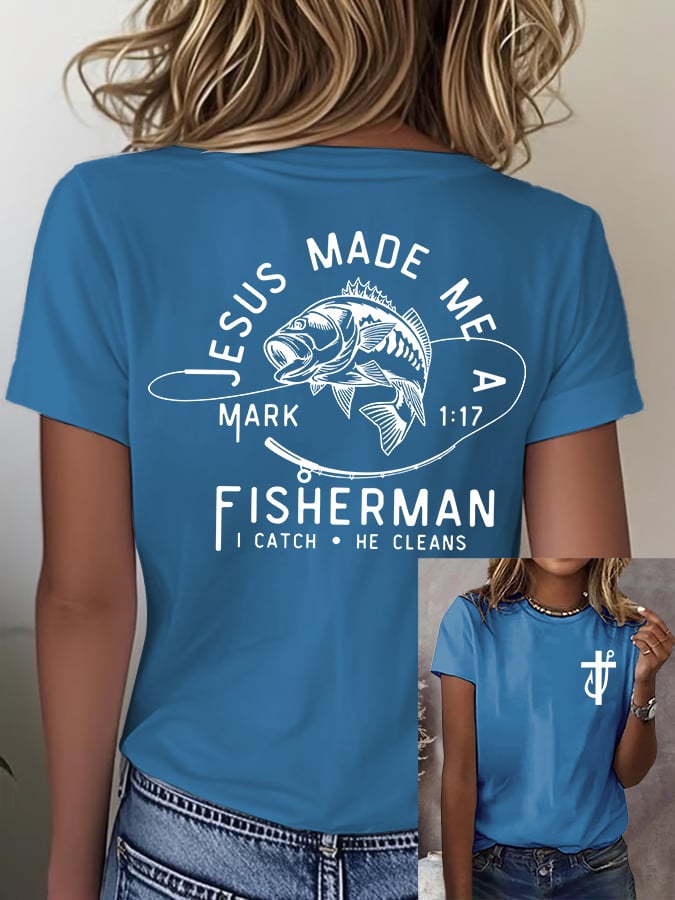 Women'S Casual Faith Short Sleeve T-Shirt