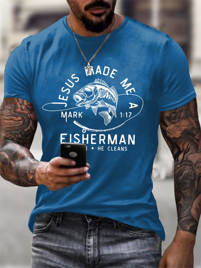 🔥Buy 3 Get 15% Off🔥Men'S Casual Faith Short-Sleeved T-Shirt