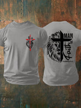 🔥Buy 3 Get 15% Off🔥Men's casual faith T-shirt