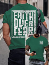 Men's  Faith Overcomes Fear T-shirt