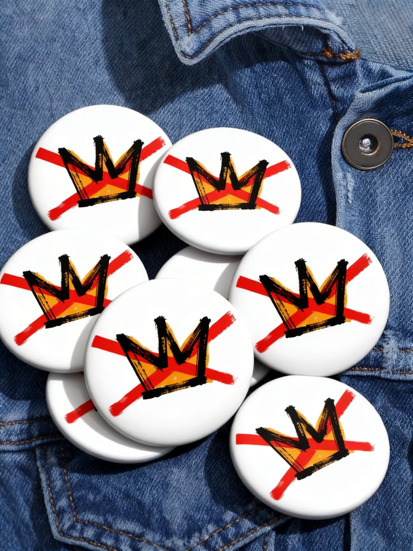 🔥Buy 3 Get 15% Off🔥No Kings Pin Button