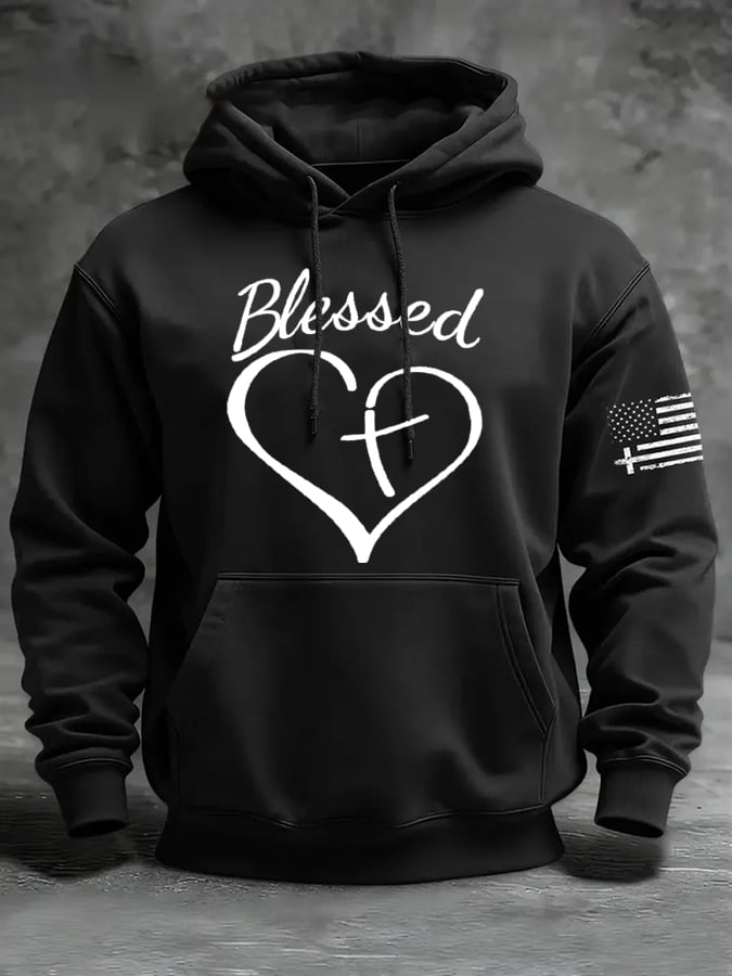 Men's Faith Printed Hoodie