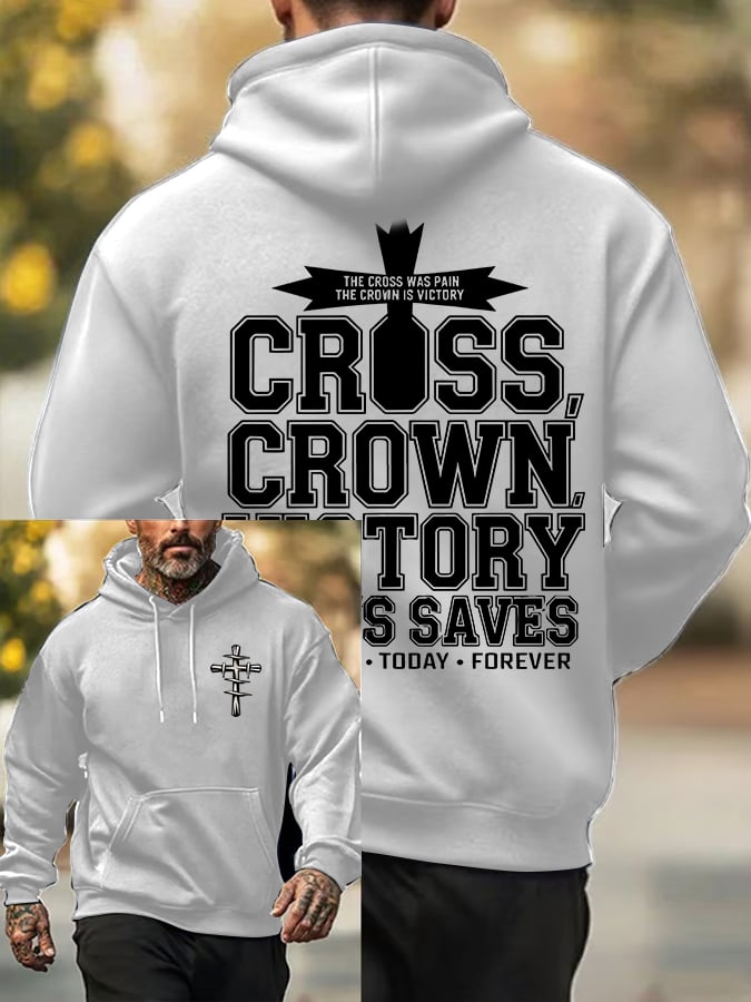 Men'S Faith Print Sweatshirt