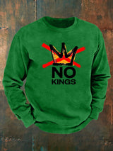 🔥Buy 3 Get 15% Off🔥Men's  America has No Kings Printed Casual  Sweatshirt