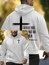 Men's Christian Faith Print Hoodie