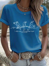Women's  I Will Sing Of The Goodness Of God  Print Shirt