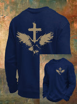 Men's Football Waffle Long Sleeve T-Shirt