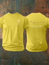 Men's  Philippians 4:13- Golden Rule Collection  T-shirt