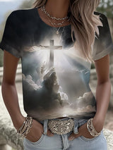 Women's Faith Art Print T-shirt
