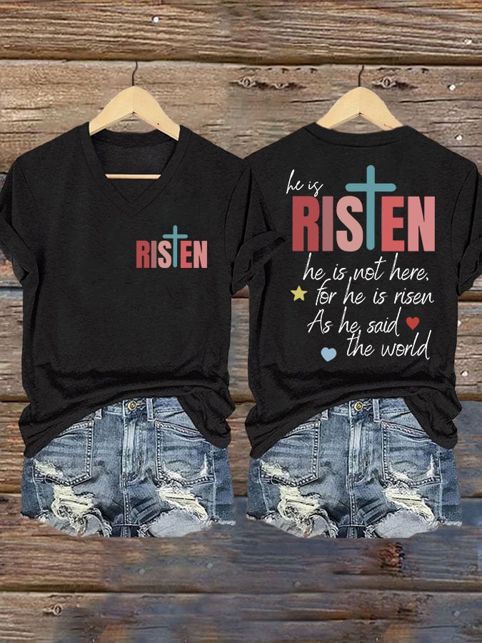 Women'S Casual Faith Short Sleeve T-Shirt