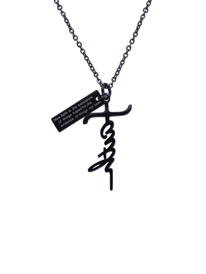 Fashionable Personalized Cross Design Necklace For Men And Women
